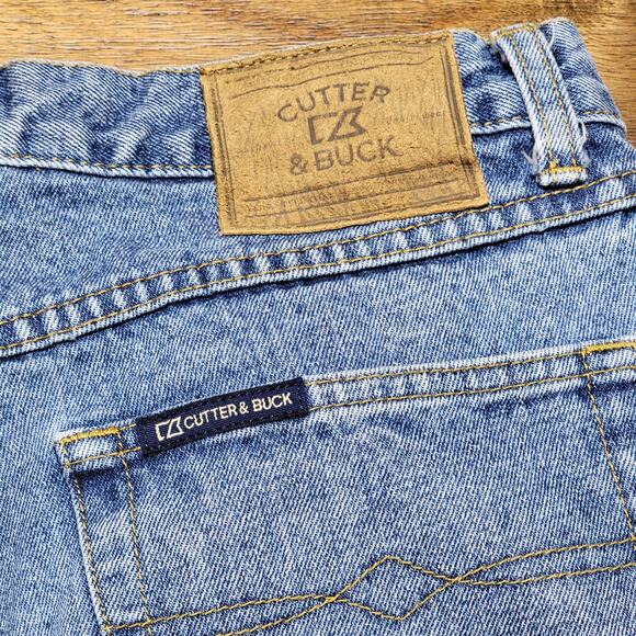 Cutter & Buck Straight Leg Denim Jeans - Size 34 X 32 - Picture 5 of 6